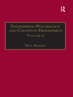 cover image of Engineering Psychology and Cognitive Ergonomics